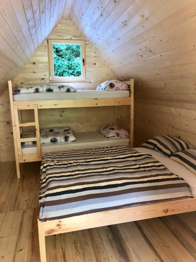 Wooden Cabin Kamna Gorica ภายนอก รูปภาพ