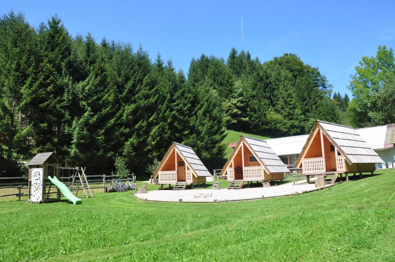 Wooden Cabin Kamna Gorica ภายนอก รูปภาพ